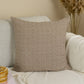 Luxury Chenille Linen Cushion Cover, Cream Soft Textured Chenille Pillow Cover (All Sizes)