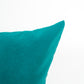 Velvet Teal Cushion Cover Scatter Teal Cushion Home Decor Throw Pillow Cover Teal Pillow Cover (All Sizes)