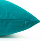 Velvet Teal Cushion Cover Scatter Teal Cushion Home Decor Throw Pillow Cover Teal Pillow Cover (All Sizes)