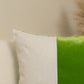 Colourblock Velvet Cushion Cover Apple Green Velvet Cozy Linen Colorblock Cushion Cover Modern Home Decor Pillow Covers (All Sizes)