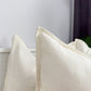 Natural Linen Cream Cushion Covers I Cream Linen Throw Pillow Pover Sofa Cushion Cover Home Decor 45x45cm