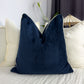 Custom Link for Navy Blue Velvet Cushion with piping