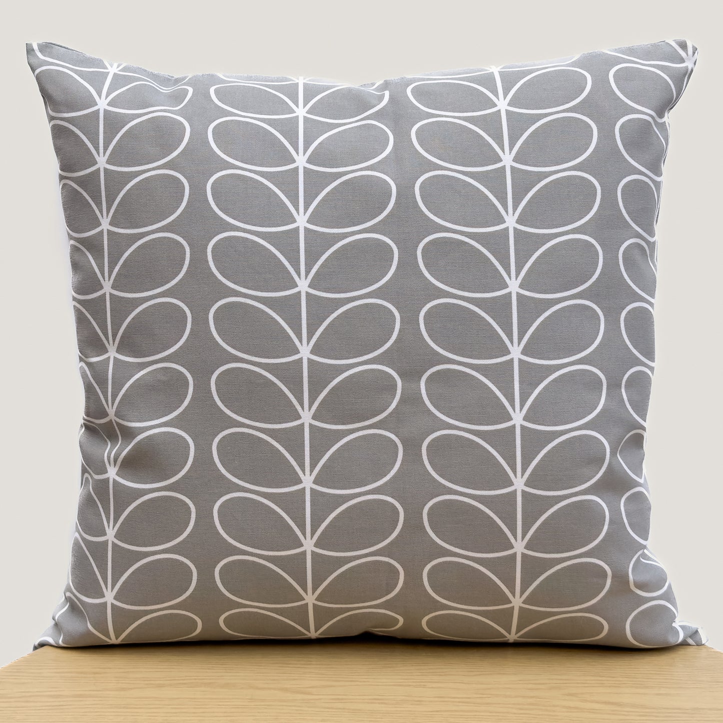 Cotton Linen Linear Stem Scandinavian Style Cushion Covers