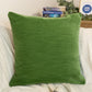 Luxury Cord Velvet Apple Green Cushion Cover Decorative Cord Apple Green Throw Pillow Covers (All Sizes)