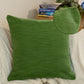 Luxury Cord Velvet Apple Green Cushion Cover Decorative Cord Apple Green Throw Pillow Covers (All Sizes)