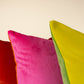 Plush Velvet Pillow Covers, Double Color Velvet Cushion - Pillow Cover (Personalised Color Pillow)