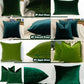 Plush Velvet Pillow Covers, Double Color Velvet Cushion - Pillow Cover (Personalised Color Pillow)