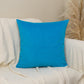 Velvet Sky Blue Cushion Cover, Blue Scatter Cushion Cover Velvet Blue Throw Pillow Covers (All Sizes)