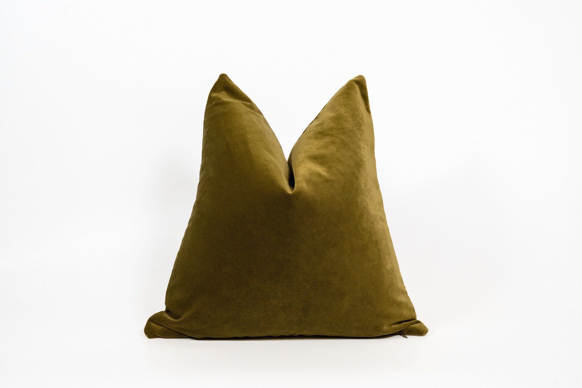 Dark Olive Cushion-Pillow Cover