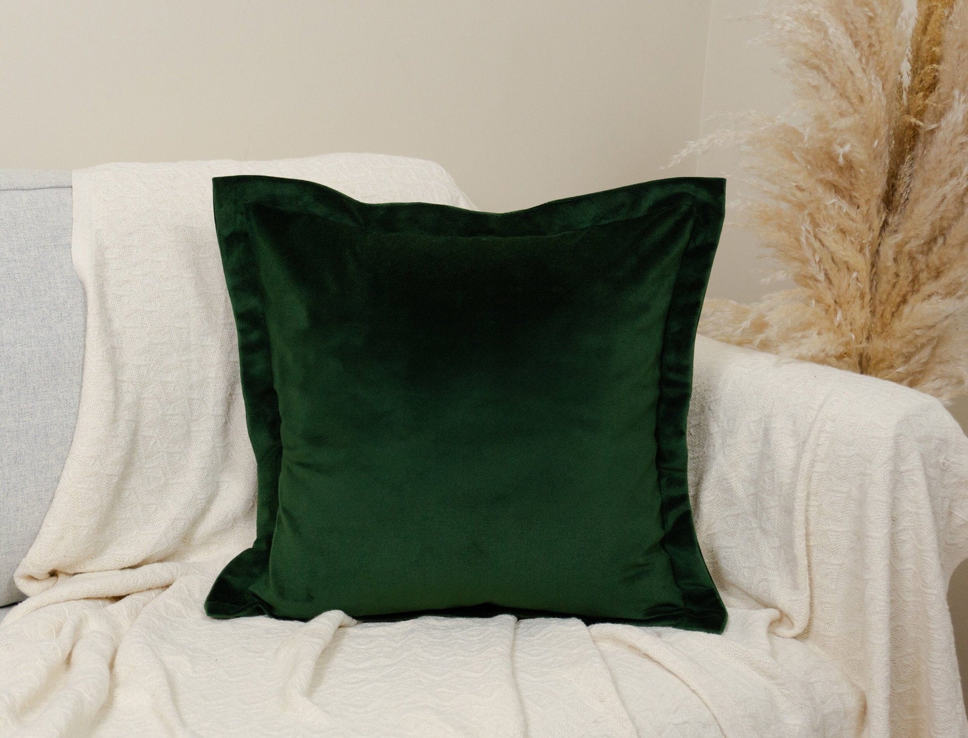 Velvet Dark Green Pillow