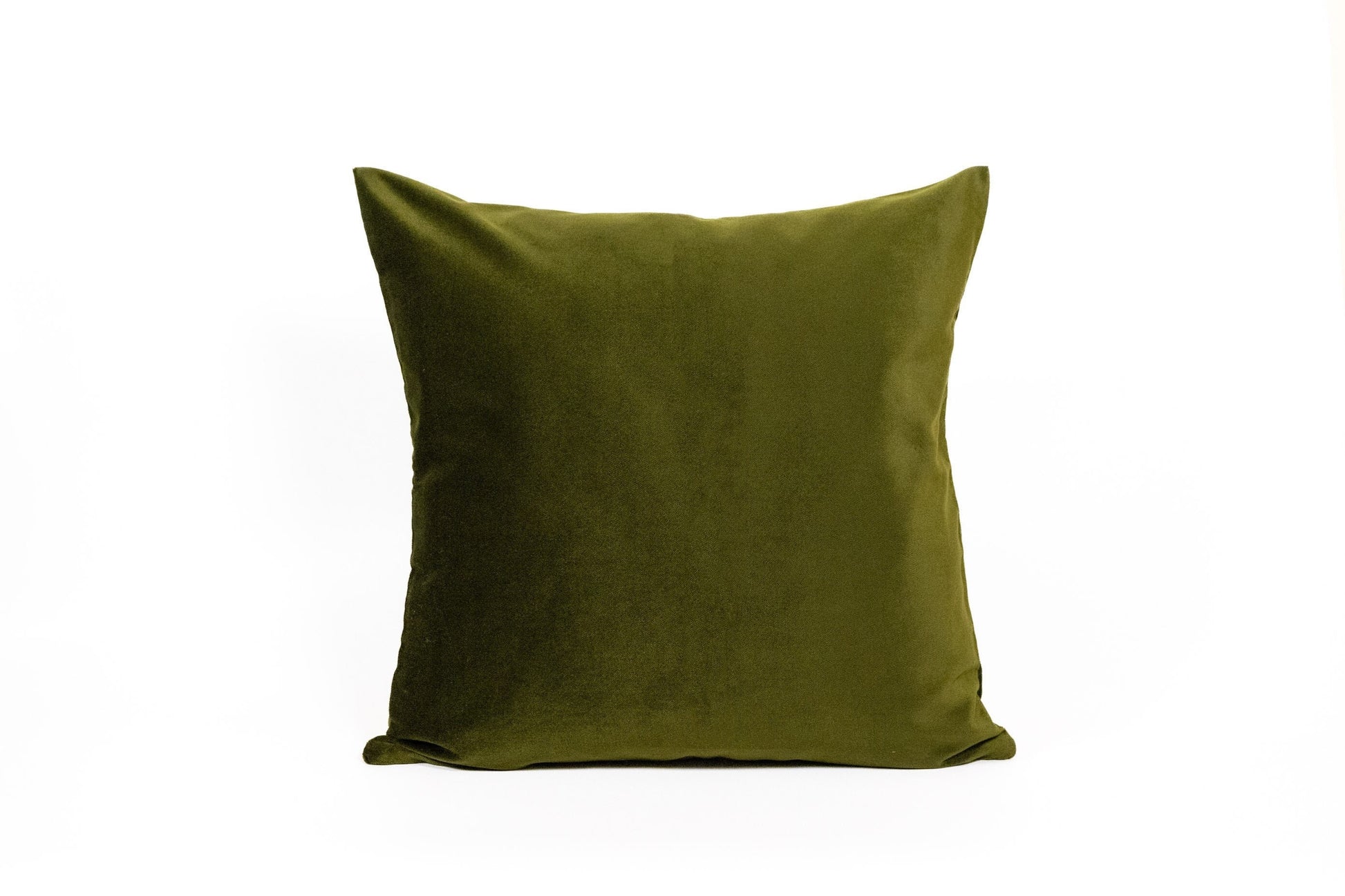 Velvet Moss Green Pillow