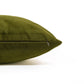 Velvet Dark Olive Green Pillow Cover, Moss Green Pillow-Cushion Covers, (Any Custom Size)