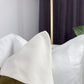 Velvet Colourblock Cover Khaki Green Off White Scatter Cushion Cover (All Sizes)