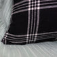 Black and White Cotton Linen Striped Cushion Cover Scatter Home Decor Striped Throw Pillow Cover (All Sizes)