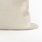 Colourblock Cushion Cover Suede Leather Navy Blue Cream Linen Scatter Cushion Cover