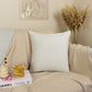 Cozy Linen Cream Cushion Cover Scatter Linen Throw Pillow Cover (All Sizes)