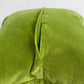 Apple Green Flanged Pillow Cover Velvet Oxford Style Cushion Cover Apple Green Decorative Cushion Covers