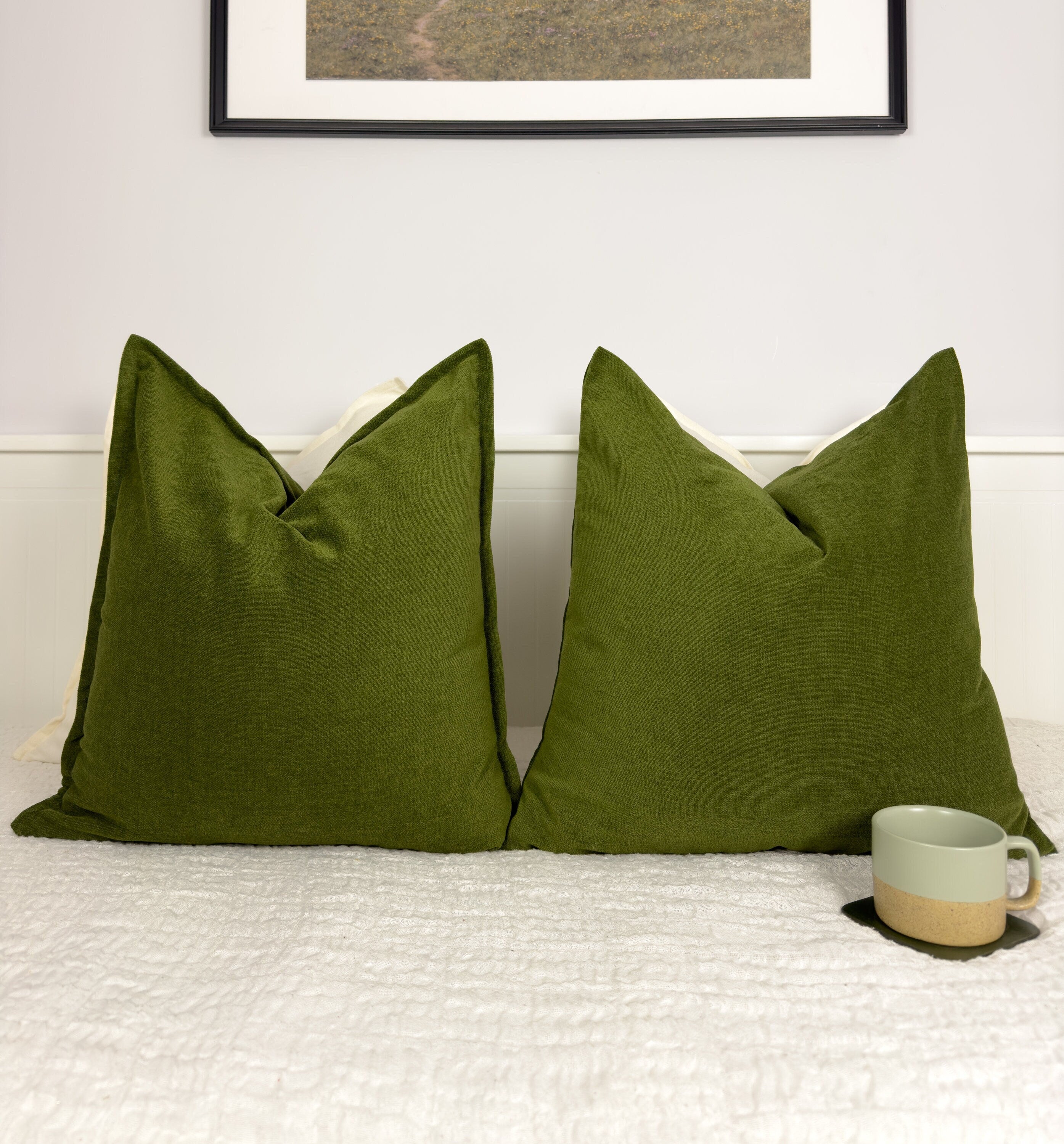 Moss throw pillow sale