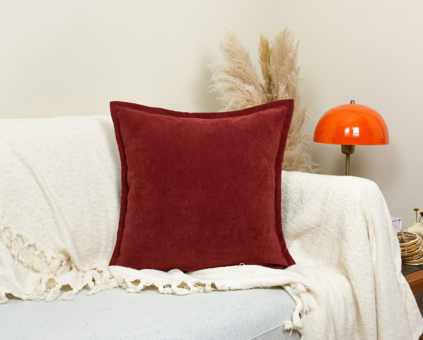 Wine Red Pillow