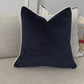 Custom Link for Navy Blue Velvet Cushion with piping