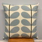 Cotton Linen Linear Stem Scandinavian Style Cushion Covers