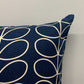 Cotton Linen Linear Stem Scandinavian Style Cushion Covers