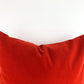 Velvet Pepper Red Cushion Cover, for Home Christmas Decor, Pillow Cover 45x45cm