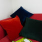 Velvet Pepper Red Cushion Cover, for Home Christmas Decor, Pillow Cover 45x45cm