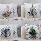 Christmas Decor Cushion Covers Double Sided , Set of 4  18x18inch