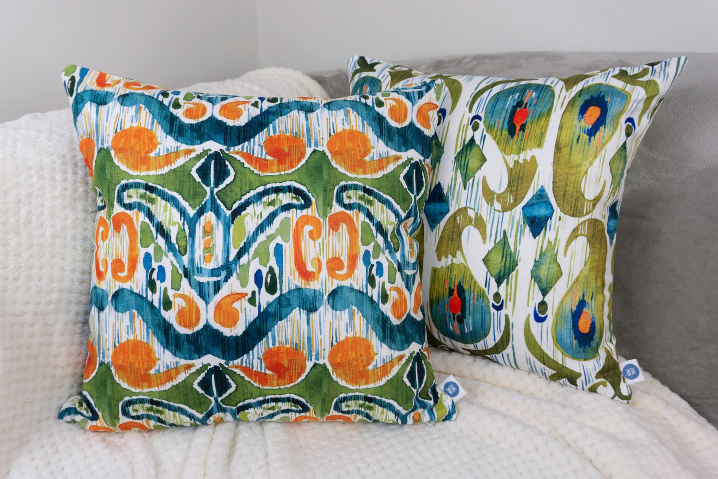 Moroccan Pattern Design Cushion Cover Set I Garden Cushion for Home and Garden Decor 18"x18"