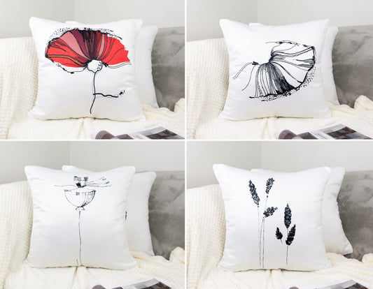 Soft Velvet Decorative Double Sided Cushion Covers, Throw Pillow for Home Sofa Decor.