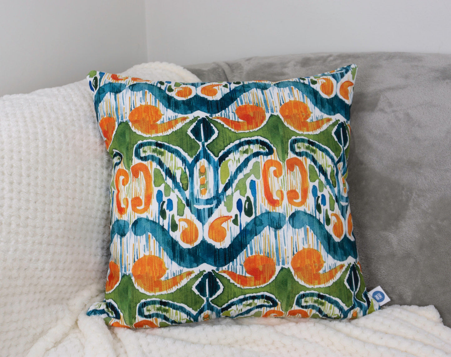 Moroccan Pattern Design Cushion Cover Set I Garden Cushion for Home and Garden Decor 18"x18"