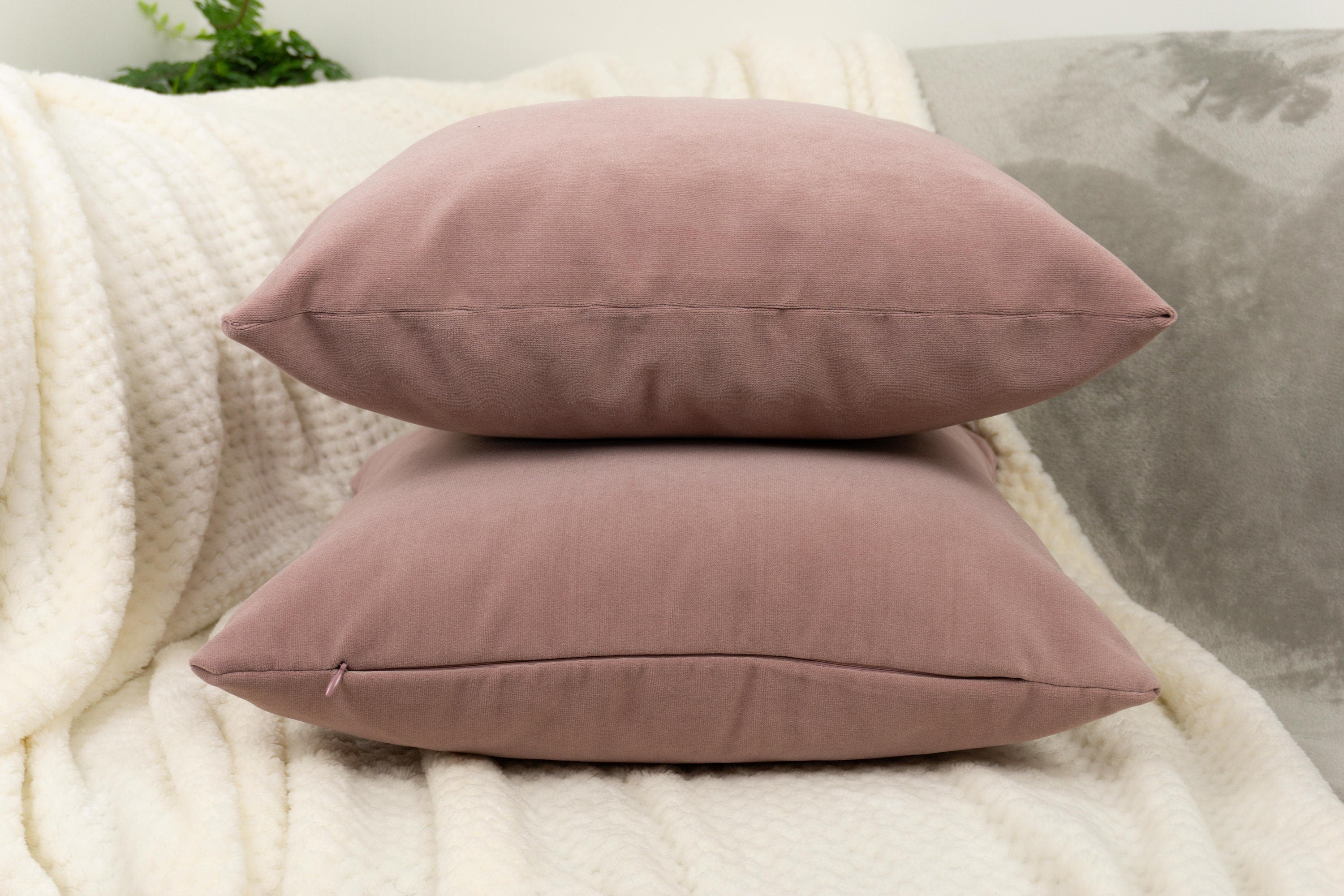 Dark 2024 pink cushion