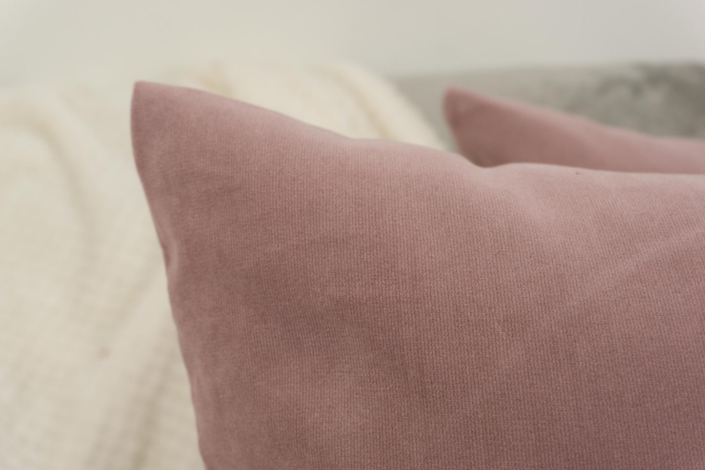 Luxury Velvet Dark Pink Cushion Covers, (All Sizes)