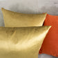 Luxury Shiny Velvet Gold Cushion Cover, Gold Velvet Pillow Cover, (All Sizes)