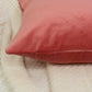 Velvet Powder Pink Cushion Cover Scatter Salmon Pink Cushion Cover (All Sizes)