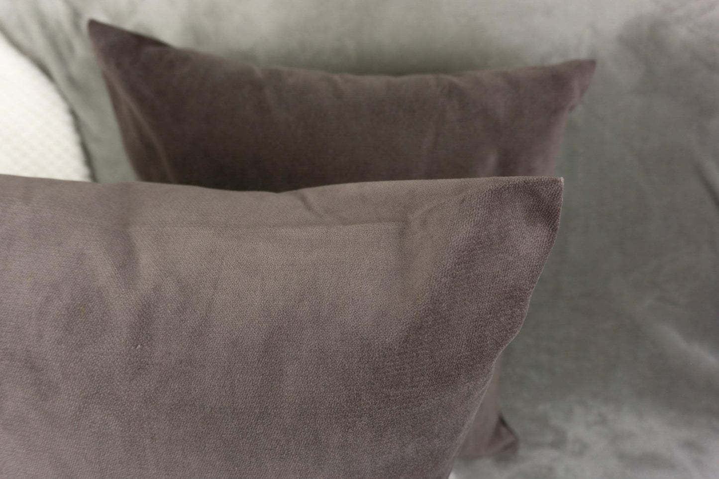 Plush Velvet Brown Cushion Cover, Brown Plush Velvet Pillow Cover, Throw Pillow cover, 45x45cm