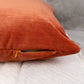 Luxury Corduroy Red, Gold, Orange, Green Cushion Cover, Modern Farmhouse Decor Cushion Cover, High Weight Fabric 43x43cm