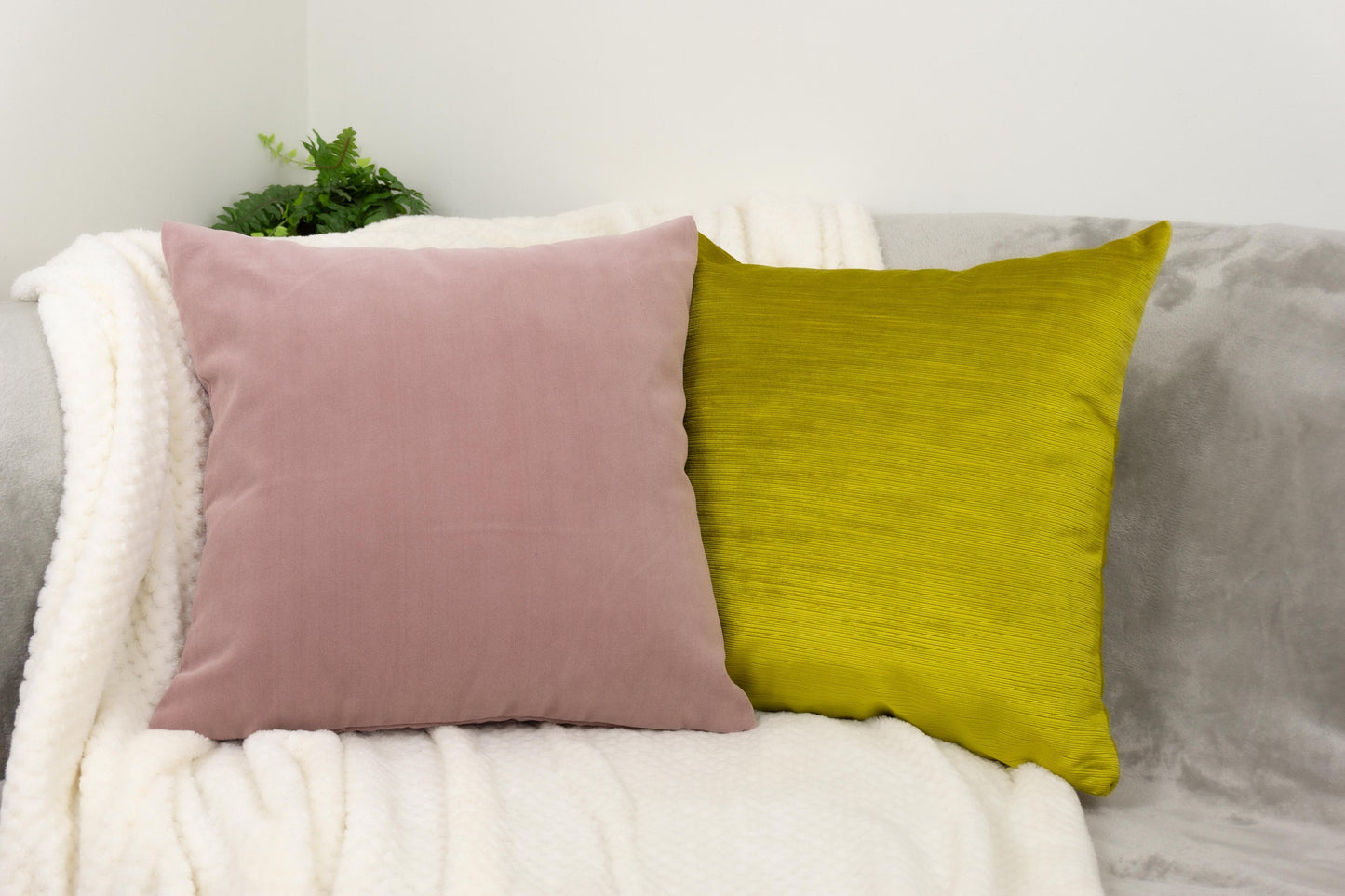 Luxury Velvet Dark Pink Cushion Covers, (All Sizes)