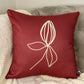 Decorative Suede Velvet Cushion Covers Set of 4 17x17inch 43x43cm