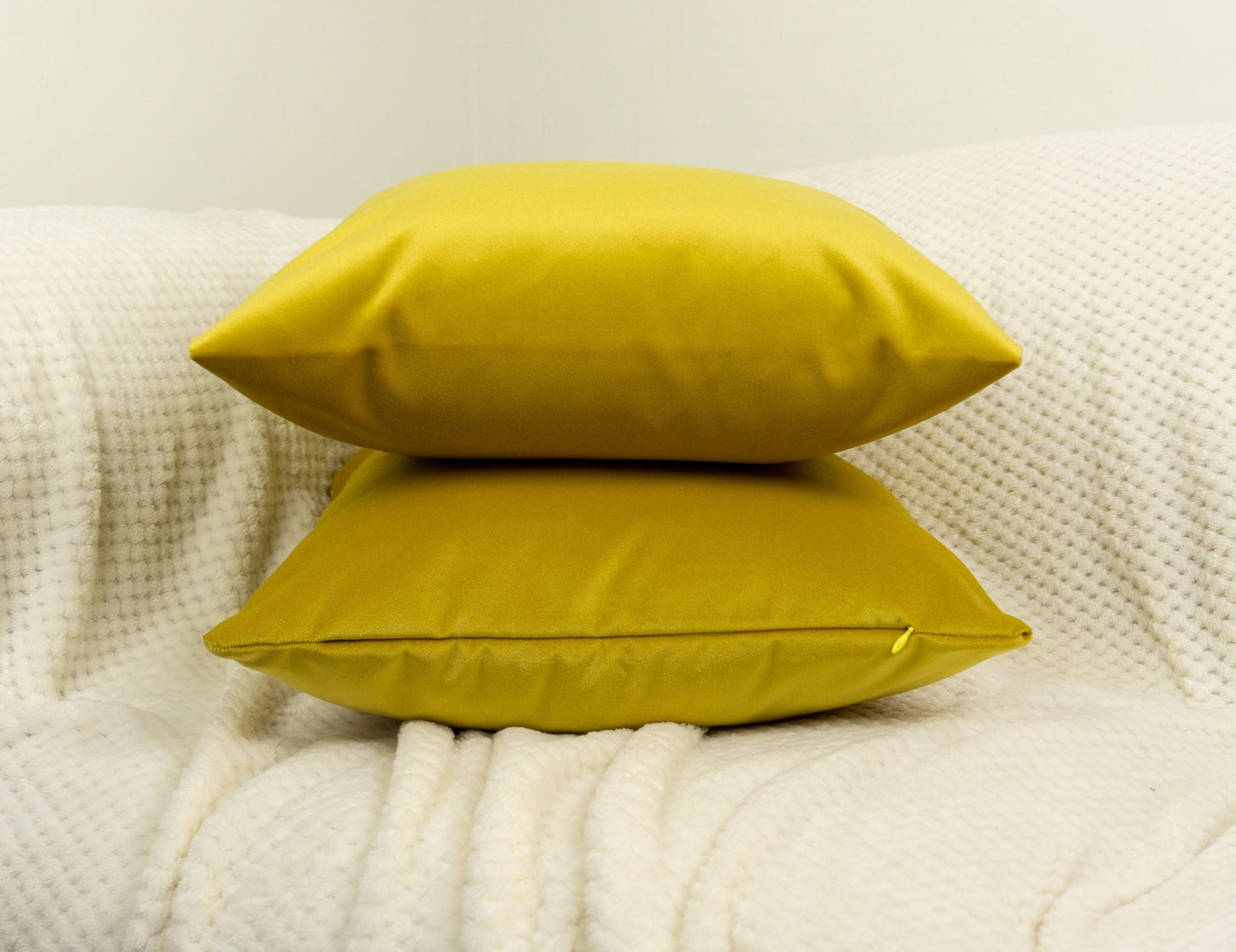 Luxury Velvet Gold Cushion Cover, Gold Velvet Pillow Cover, (All Sizes)