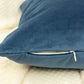 Luxury Velvet Navy Blue Cushion Cover, Deep Blue Velvet Cushion Cover (All Sizes)