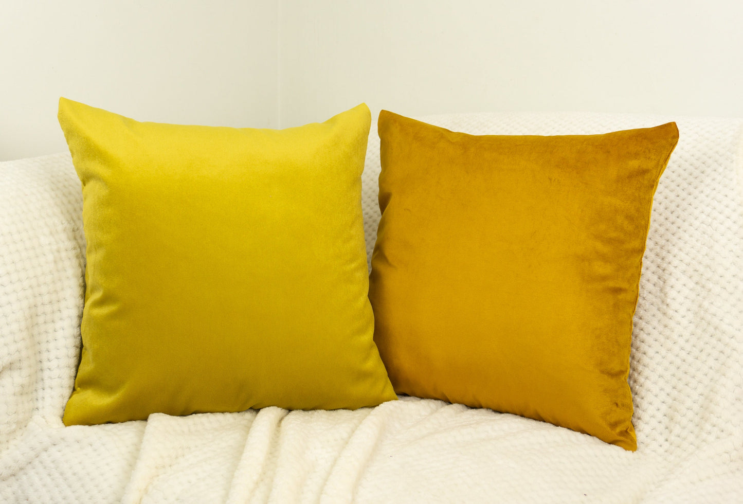 Luxury Velvet Gold Cushion Cover, Gold Velvet Pillow Cover, (All Sizes)