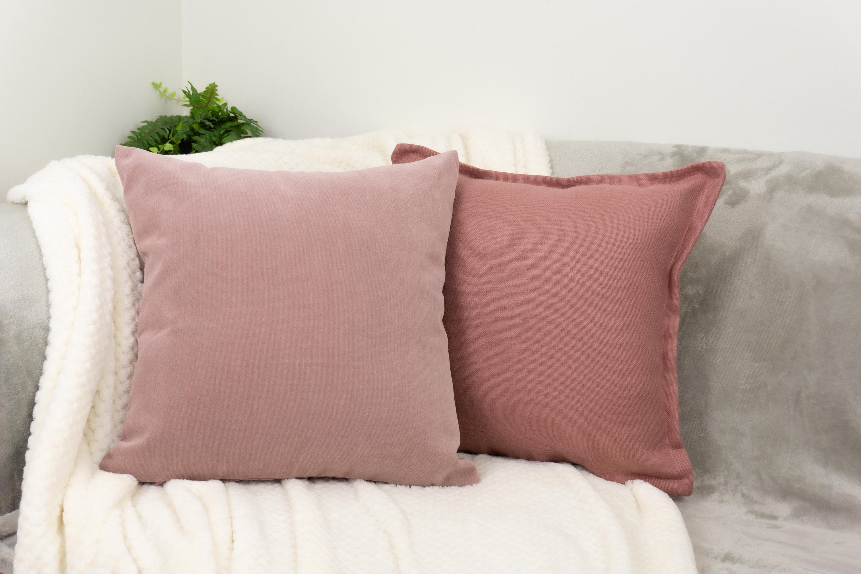 Dark pink sale cushion covers