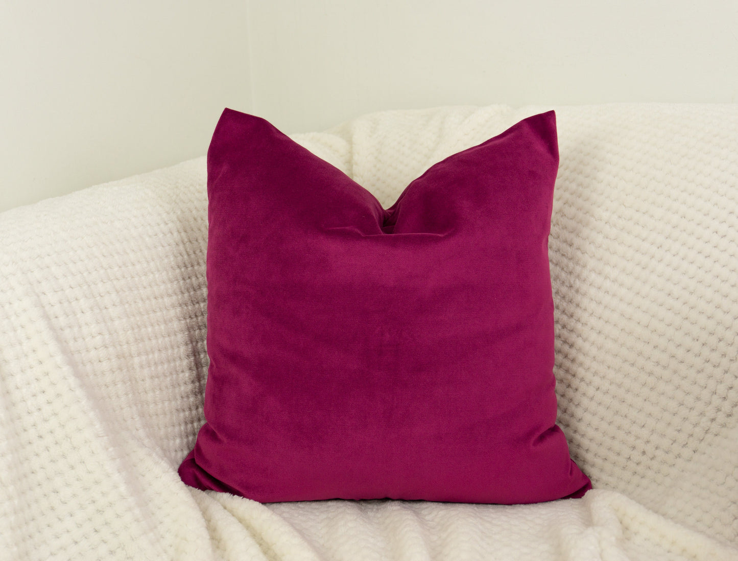 Luxury Velvet Rose Cushion Cover, Rose Throw Pillow Covers (All Sizes)