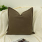 Linen Brown Cushion Cover, Brown Linen Pillow Cover, Home Decor 45x45cm Americano Brown