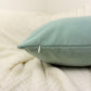 Velvet Mint Green Cushion Cover, Handmade Mint Green Pillow Cover, (All Sizes)