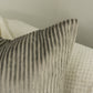 Luxury Cord Velvet Grey Cushion Cover, Corduroy Velvet Pillow Cover 45x45cm