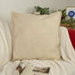 100% Natural Linen Oatmeal Cushion Cover, Linen Ivory Cushion Cover 45x45cm - 50x50cm - 55x55cm