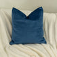 Luxury Velvet Navy Blue Cushion Cover, Deep Blue Velvet Cushion Cover (All Sizes)